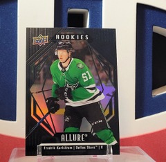 Fredrik Karlstrom 2022-23 - Black Rainbow Rookies #113 Allure Upper Deck